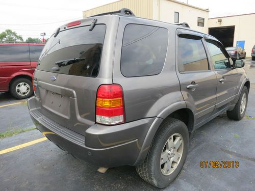 2003 Ford Escape Limited Sport Utility 4-Door 3.0L Repairable Mechanical Runs, image 5