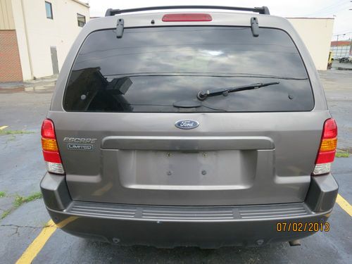 2003 Ford Escape Limited Sport Utility 4-Door 3.0L Repairable Mechanical Runs, image 6