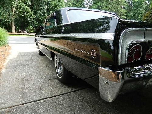1964 Impala SS 327 300 4-Speed Black/Black Stunning Restoration, US $38,000.00, image 8