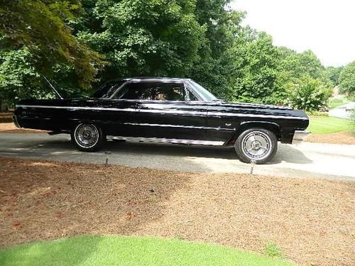 1964 Impala SS 327 300 4-Speed Black/Black Stunning Restoration, US $38,000.00, image 17
