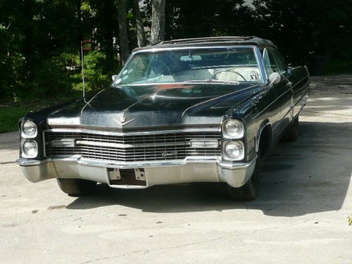 NO RESERVE 1966 Cadillac Deville Convertible All Original Barn Find, image 15
