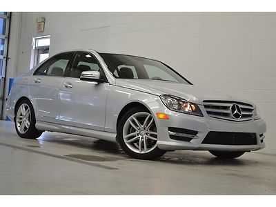 12 mercedes benz c300 4matic 15k financing moonroof bluetooth heated seats auto