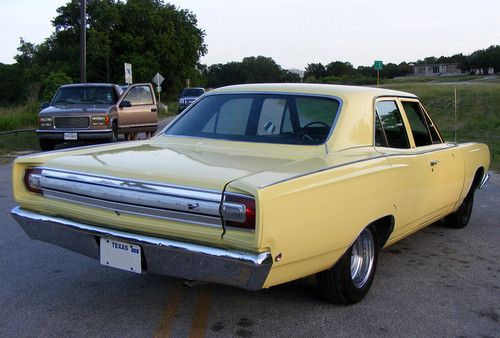 1968 plmouth satellite/roadrunner creation