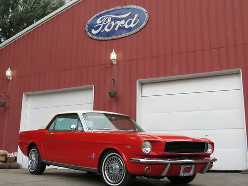 1966 ford mustang coupe 289 v8 automatic ac power steering
