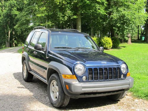 2007 jeep liberty sport sport utility 4-door 3.7l