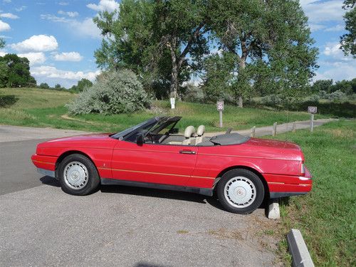 1992 cadillac allante - not perfect, needs a little love to restore it to glory