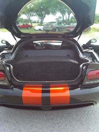 2008 600HP Viper Super Car Black W Tangeriene Kandy Racing Stripes Only 4K Miles, image 5