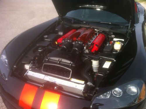 2008 600HP Viper Super Car Black W Tangeriene Kandy Racing Stripes Only 4K Miles, image 20
