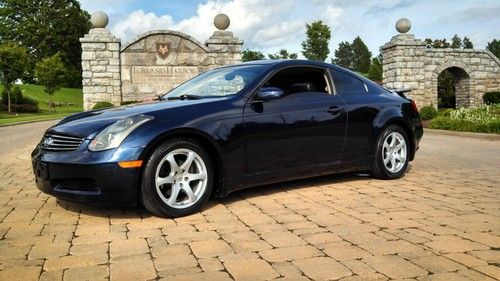 Infiniti infinity g35 g 35 coupe submodels nissan altima 350z 350 z 30 mpg hwy