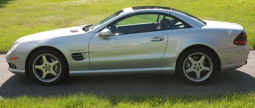 2003 mercedes-benz sl55 amg kompressor convertible 2-door 5.5l