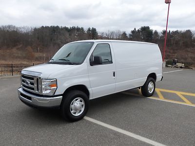 2012 ford e250 cargo van 8900 gvw 7454 miles v8 auto power grp