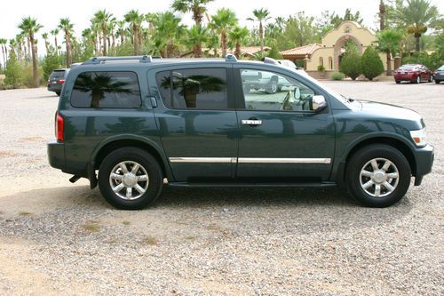 * excellent condition * infiniti qx56 suv (4wd) jade color