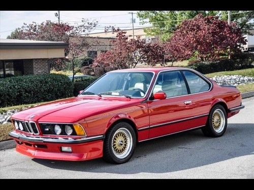 1985 bmw m6 6 series m635csi e24