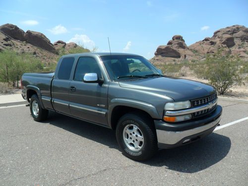 2001 chevrolet silverado 1500 4dr ext cab ls 4x4  xxclean alt fuel system lp gas