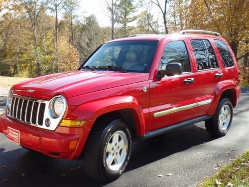 2005 jeep liberty limited sport utility 4-door 2.8l