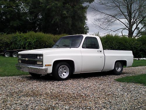 1985 chevy c-10 silverado shortbed, prostreet truck