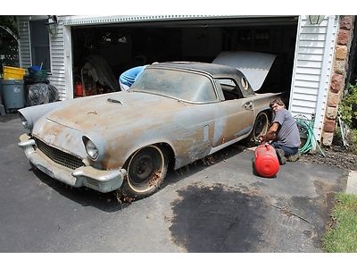 1957 ford thunderbird convertible numbers matching car