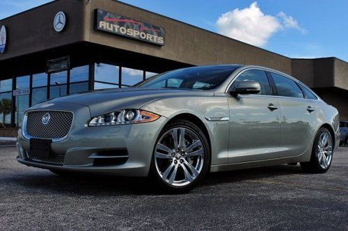 2013 jaguar xjl sedan only 1600 miles! portfolio $82,075 msrp!!