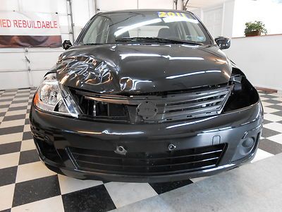 2011 Nissan Versa 15K NO RESERVE Salvage Rebuildable 34 MPG, image 10