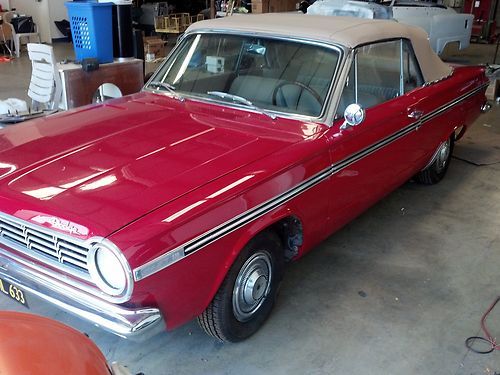 1965 dodge dart 270 convertible 2-door 3.7l