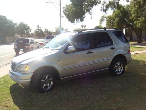 2001 mercedes-benz ml320 base sport utility 4-door 3.2l