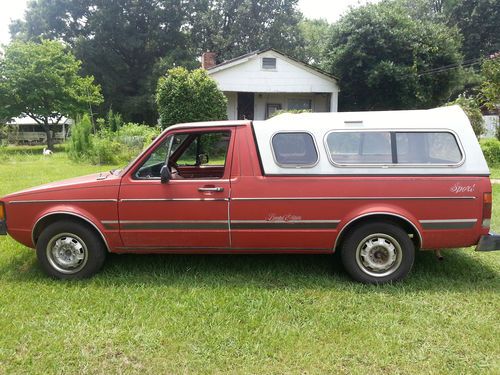 1981 volkswagen rabbit diesel pickup truck