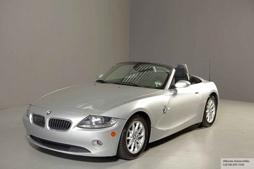 2003 bmw z4 convertible 52k miles xenon leather auto alloys cd clean we finance