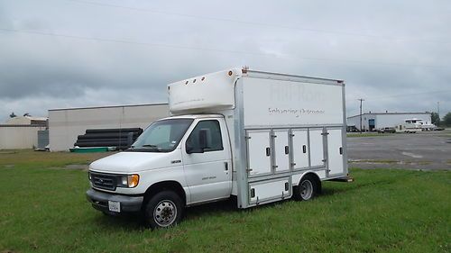 2003 ford e-350 7.3 diesel super duty millennium kuv service van