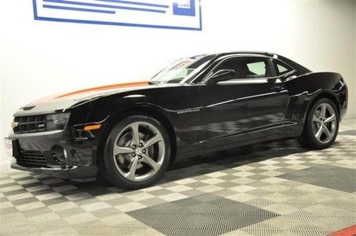 Big sale! 13 new black 2ss rs rally sport coupe heated leather orange stripes 12