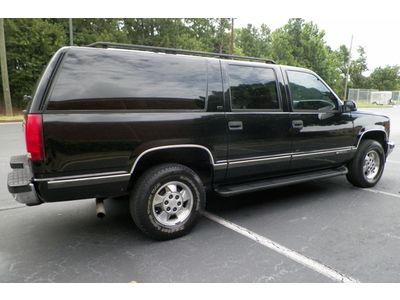 CHEVY SUBURBAN 1500 LT KEYLESS ENTRY TOWING PACKAGE LEATHER SEATS NO RESERVE, image 4
