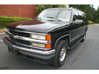 CHEVY SUBURBAN 1500 LT KEYLESS ENTRY TOWING PACKAGE LEATHER SEATS NO RESERVE, image 10