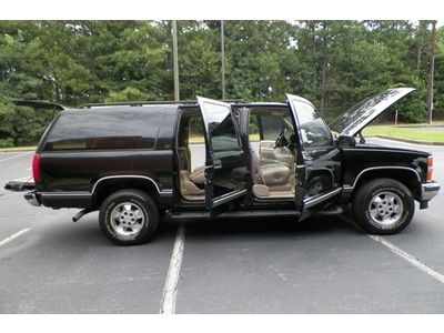 CHEVY SUBURBAN 1500 LT KEYLESS ENTRY TOWING PACKAGE LEATHER SEATS NO RESERVE, image 78