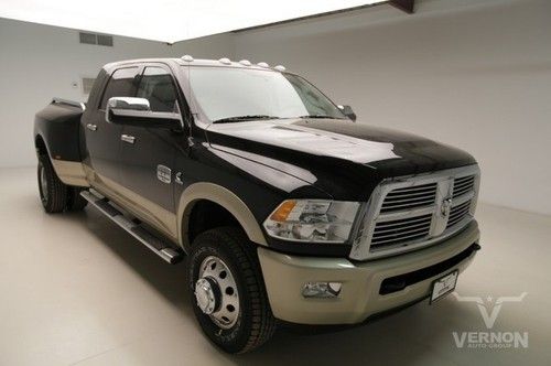 2012 laramie longhorn mega 4x4 navigation sunroof leather heated cummins diesel