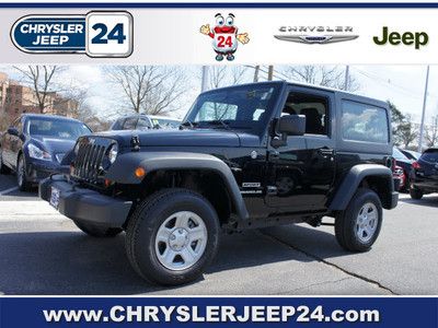 2013 jeep wrangler sport low miles 4x4 4wd hard top auto warranty we finance