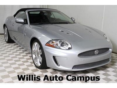 Xkr certified convertible 5.0l navigation satelite leather heated seats low mil