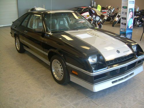 One of kind 1985 dodge charger shelby hatchback 2-door 2.2l