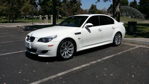 2010 bmw m5 21k v10 500hp leather sunroof nav hud