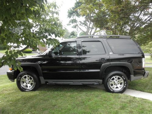 2004 z71 tahoe black exterior tan interior