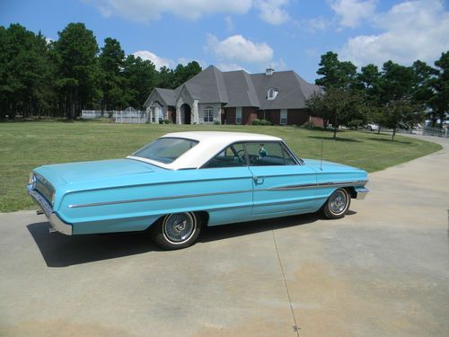 1964 pagoda green ford galaxie 500 2-door hard top complete restore