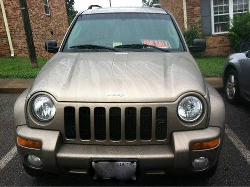 2004 jeep liberty limited sport utility 4-door 3.7l