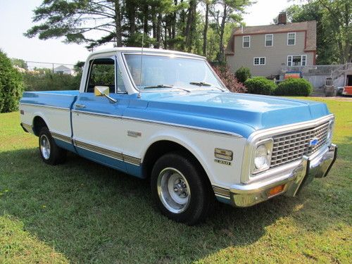 1972 chevrolet super cheyenne short box fleetside 2wd nice driver