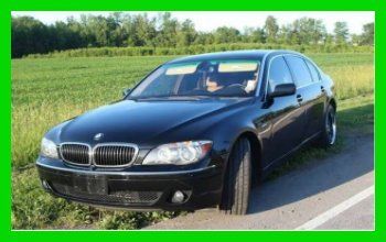 2007 750li 4.8l v8 32v automatic sedan premium leather cd navigation sunroof