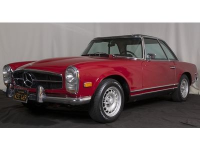 1968 mercedes benz 280 sl pagoda two owner california car