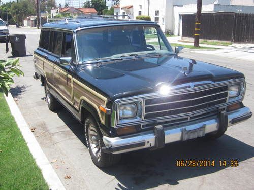 1987 jeep grand wagoneer base sport utility 4-door 5.9l