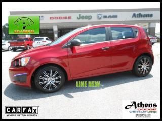 2012 chevrolet sonic 5dr hb lt 2lt