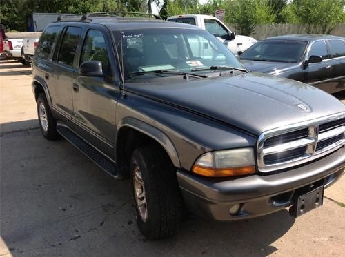 2002 dodge durango  4x4 needs engine motor mechanic work no reserve !!!!!