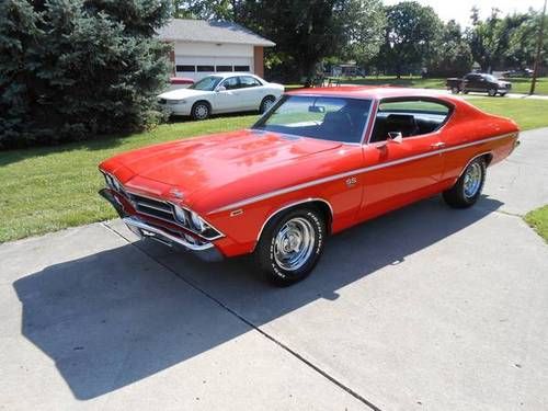 1969 chevelle ss 396/350 4 speed big block just restored