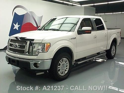 2010 ford f150 lariat crew 4x4 climate leather rear cam texas direct auto