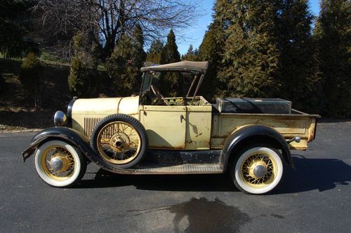 1929 model a ford roadster pickup collector car