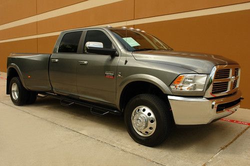 2012 dodge ram 3500 laramie crew cab diesel drw 4wd navi  roof camera 1owner!!